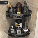 Wall-mounted Bathroom Corner Shelf Without Drilling Rustproof Space Aluminum Shower Storage  Holder