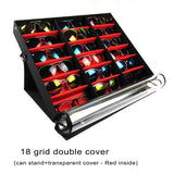 18 Grid Display Glasses Holder Storage Rack