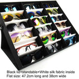 18 Grid Display Glasses Holder Storage Rack