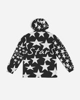 Black and White Stars  Men's Windbreaker