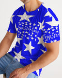 Blue & White TrapStarSwag WindBreaker Men's Tee