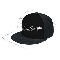 TrapStarSwag Black Jean Baseball Hat