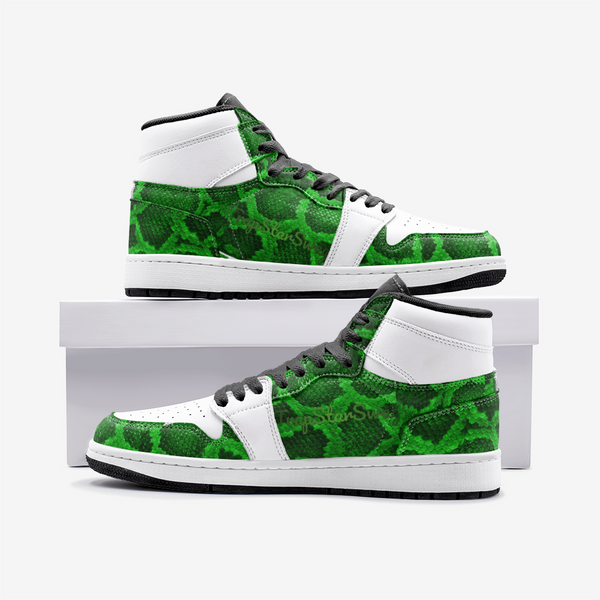 TrapStarSwag Green Venom Unisex Sneakers