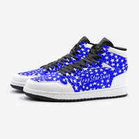 TrapStarSwag Blue Stars Unisex Sneakers