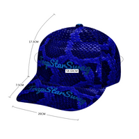 TrapStarSwag Blue Venom Adjustable Classic Athletic Baseball Cap