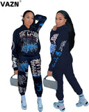 VAZN  Fancy High-end Hooded Full Sleeve Tracksuits