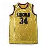 #34 Jesus Shuttlesworth Jersey Lincoln High School Basketball Jersey