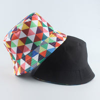 Bucket Hats Fishing Caps Women's/Men's Reversible Fisherman Hat