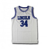 #34 Jesus Shuttlesworth Jersey Lincoln High School Basketball Jersey