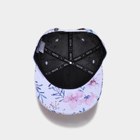 NUZADA 3D Printing Caps Small Fresh Flowers Women Baseball Cap Cotton Adjustable  Snapback