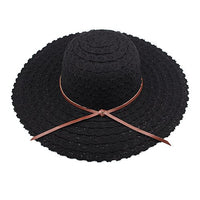 FURTALK Sun Hats Foldable Wide Brimmed Straw Hat Floppy Packable