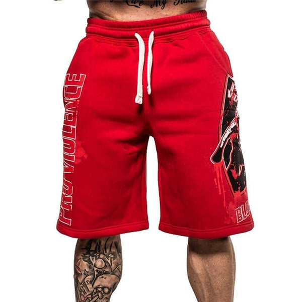 Casual Men Gyms cotton camouflage Shorts With Pockets