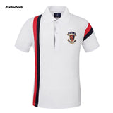 High Quality Short Sleeve Polo Shirt Men Fashion Casual Shirts Cotton Slim Fit Soccer Shirts