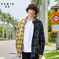 SEMIR Long sleeve shirt men loose casual shirt