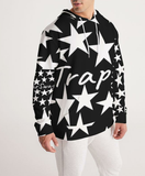 Black and White Stars  Men's Hoodie