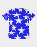 Blue & White TrapStarSwag WindBreaker Men's Tee