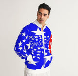 Red, Blue & White TrapStarSwag WindBreaker Kingz Track Jacket