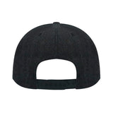 TrapStarSwag Black Denim Baseball Hat