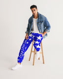 Blue & White TrapStarSwag Track Pantz Men's Track Pants