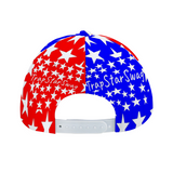 TrapStarSwag Red, Blue & White SnapBack