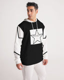 TrapStarSwag Black & White Star  Hoodie