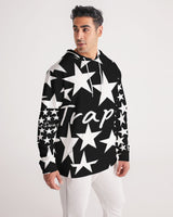 Black and White Stars  Men's Hoodie