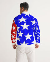 Red, Blue & White TrapStarSwag WindBreaker Kingz Track Jacket