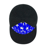 TrapStarSwag Black Denim Baseball Hat