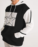 TrapStarSwag Black & White Star  Hoodie