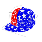 TrapStarSwag Red, Blue & White SnapBack