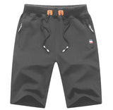 Mountainskin Solid Men's Beach Cotton Casual Sports Shorts