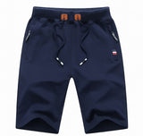 Mountainskin Solid Men's Beach Cotton Casual Sports Shorts