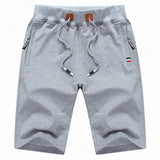 Mountainskin Solid Men's Beach Cotton Casual Sports Shorts
