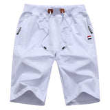 Mountainskin Solid Men's Beach Cotton Casual Sports Shorts