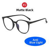 Office Anti Blue Light Oversized Glasses Computer Blue Blocking Gaming Big Size Framez