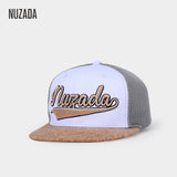 NUZADA Brand Original Design Men/Women Couple Cap Cotton Embroidery  Breathable Mesh Wood Material Caps