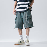 Privathinker Men Cargo Shorts Loose Joggers Casual  Fashion Clothing Oversize Bottoms Shorts