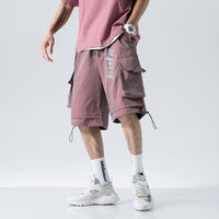 Privathinker Men Cargo Shorts Loose Joggers Casual  Fashion Clothing Oversize Bottoms Shorts