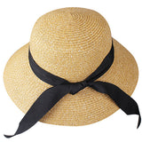 FURTALK Straw Hat panama fedora Cap Wide Brim UV Protection