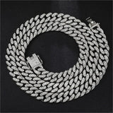 Miami Cuban Necklace, Watch & Bracelet Full Hip Hop Iced Out Set
