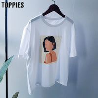 Women's fashion girls tops short sleeve t-shirt