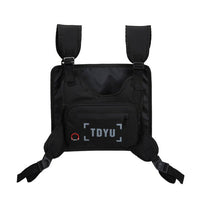 Reflective Chest Rig Bag For Unisex Tactical Vest Bag Leisure Function Chest Bag Streetwear For Women Waist Pack Kanye YB305