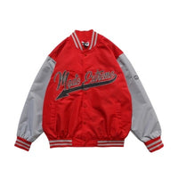 College Style Bomber Jacket Men Baseball Coats