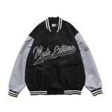 College Style Bomber Jacket Men Baseball Coats