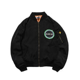 College Style Bomber Jacket Men Baseball Coats