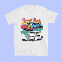 Dream Car Casual Short Sleeve Graphic Summer T-shirts Women's