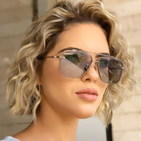 Summer Style Gradient  Vintage Pilot Sun Glasses