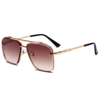 Summer Style Gradient  Vintage Pilot Sun Glasses