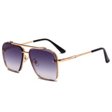 Summer Style Gradient  Vintage Pilot Sun Glasses