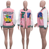 Women's Baseball Varsity Bomber Jacket